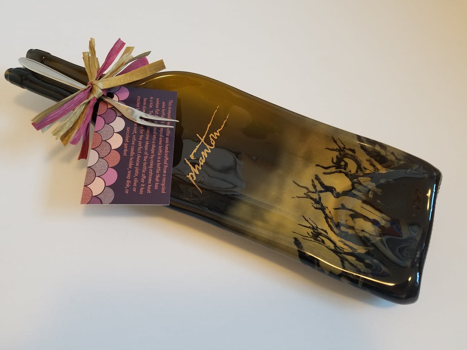 Melted Flattened Wine Bottles For Sale 25 The Krafty Caterer