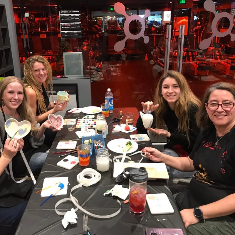 Paint Ceramics & Pottery Classes San Diego, CA The Krafty Caterer