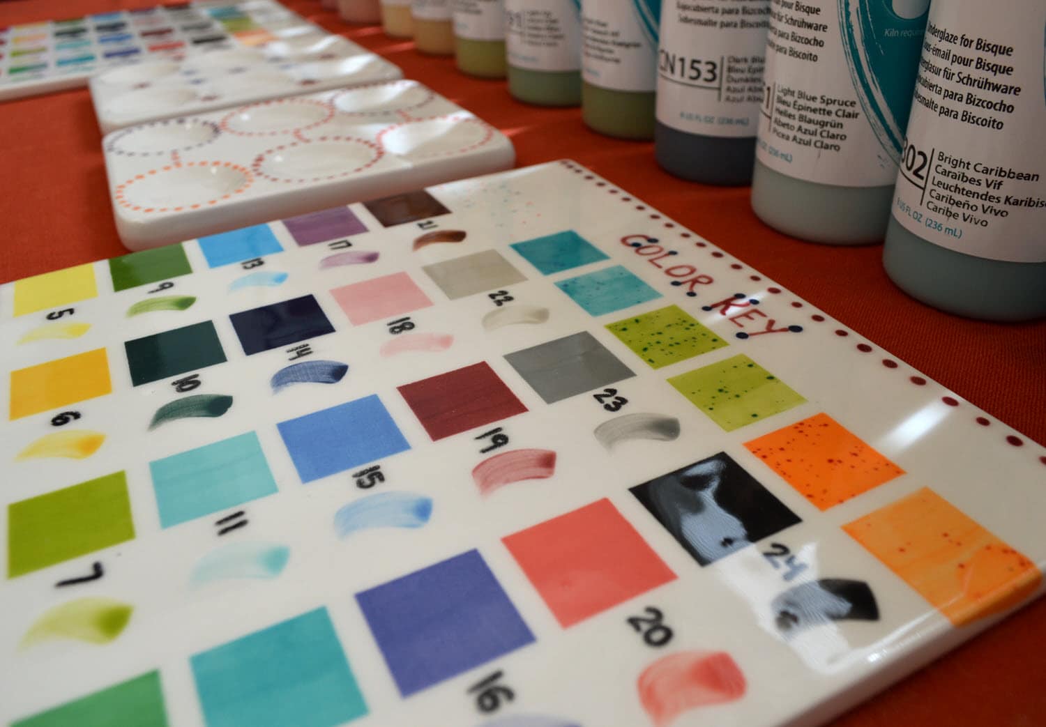 Paint Ceramics & Pottery Classes San Diego, CA The Krafty Caterer