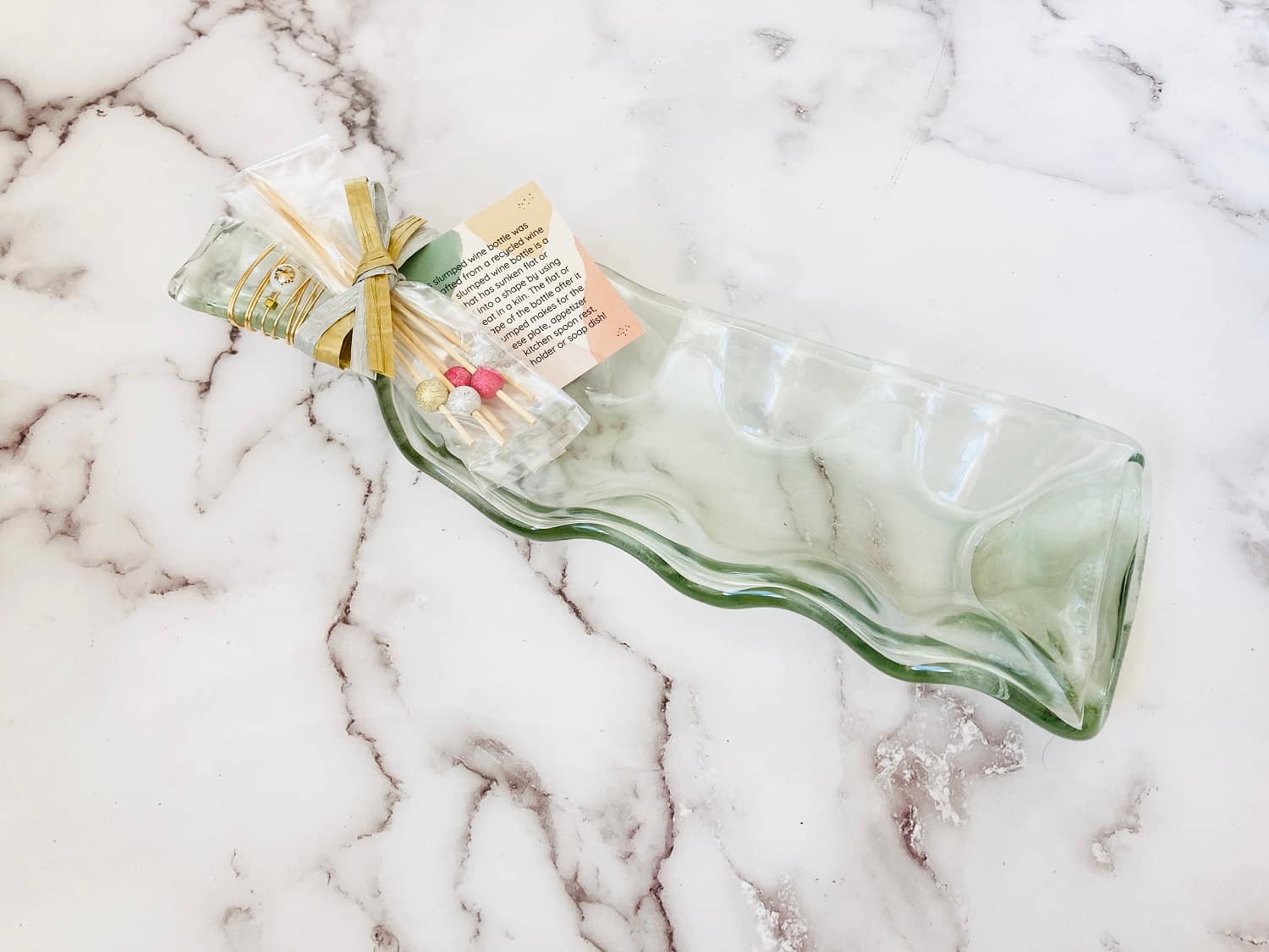 Melted Flattened Wine Bottles For Sale Pricing varies from 28 to 32