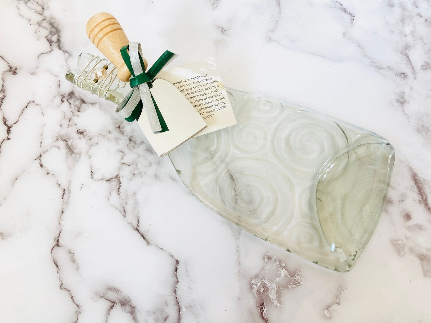 Melted Flattened Wine Bottles For Sale Pricing varies from 28 to 32