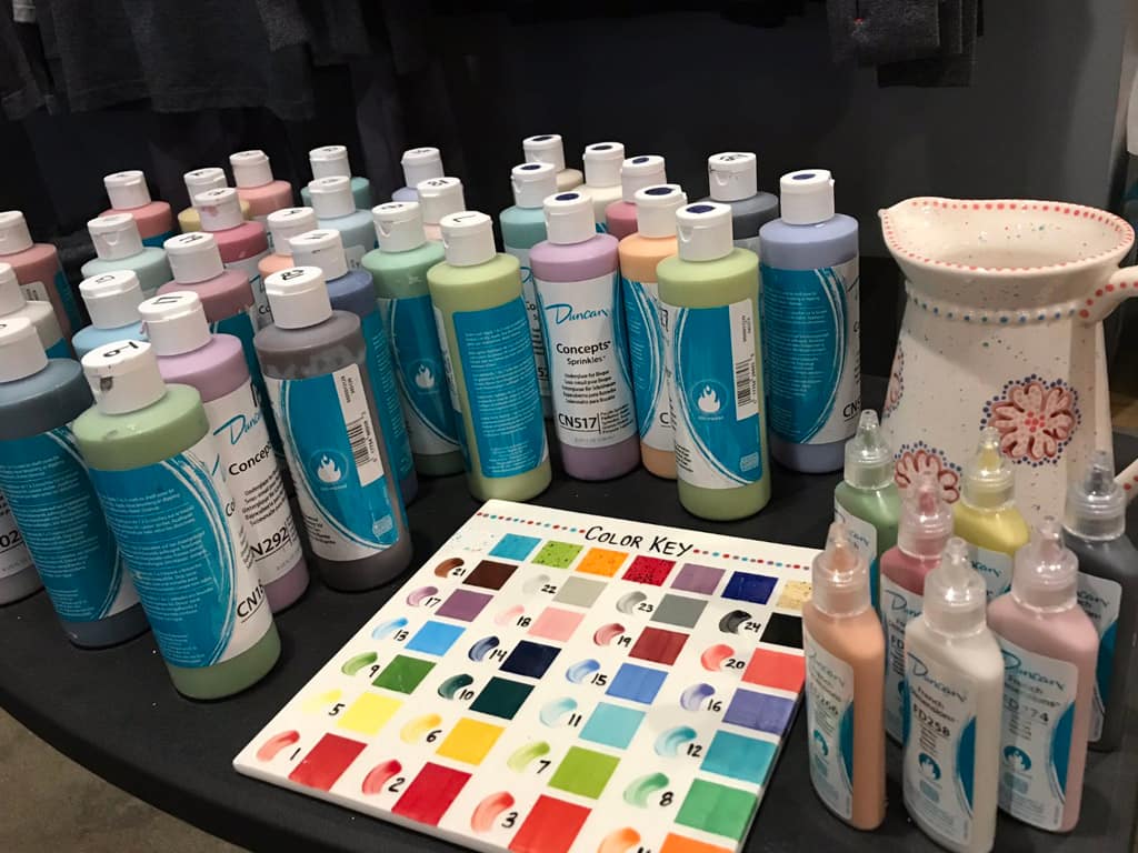 Paint Ceramics & Pottery Classes San Diego, CA The Krafty Caterer